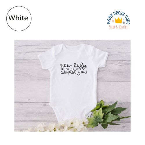 Adopted Bodysuit, Adoption Love Baby Bodysuit, Adoption Shower Cute Baby Bodsuit, Adoptive Baby Shirt, Baby Heartfelt Adoption Bodysuit