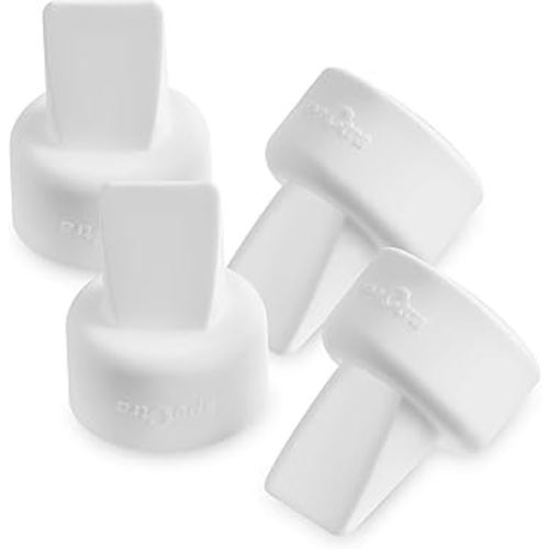 Spectra - Duckbill Valve Replacement for Breast Milk Pump (Pack of 4) - Fits Small, Medium, Large, or X-Large Breast Shields and Flanges