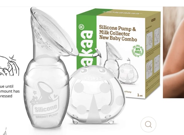 Haakaa Silicone Pump & Milk Collector Combo – Bee Like Kids
