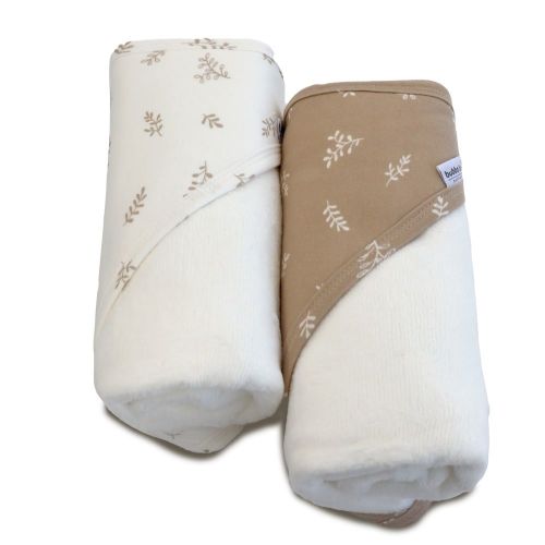 Bubba Blue 2 Pack Hooded Towel Organic Chestnut