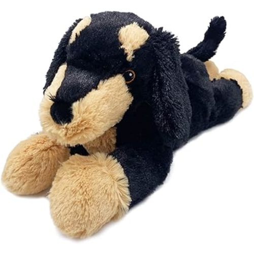 warmies Dachshund Microwavable, Hot or Cold for Cool Relaxation and Warm Relief, Lavender Scented Cozy Plush Animal