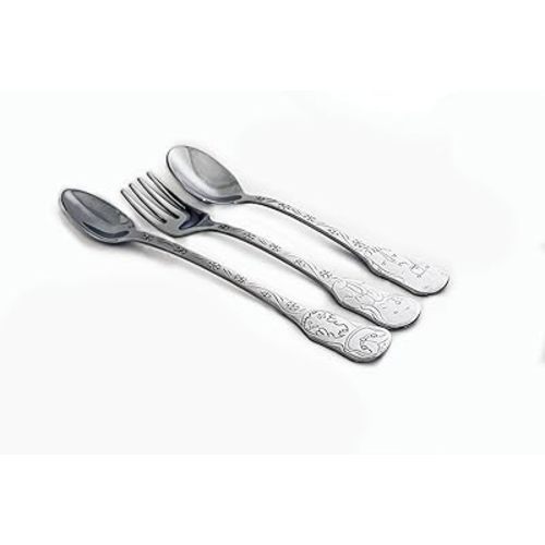 Kleynimals Arctic Friends Baby Flatware - Made in USA