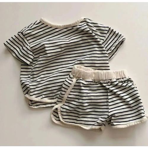 Baby 2-Piece Striped Basic Set