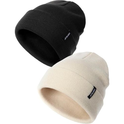 FURTALK Toddler Beanie Baby Boys Girls Beanies Kids Knit Winter Hats for 0-8 Years