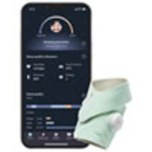 Owlet Dream Sock Wearable Baby Monitor - Mint Green