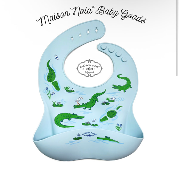 Gator Bib | Maison Nola