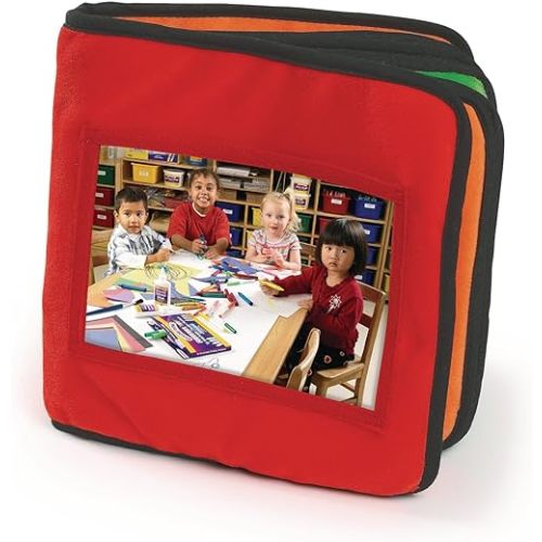 Excellerations Fabric Photo Album 13 Pockets for Kids and Families, Social Emotional Development Tool