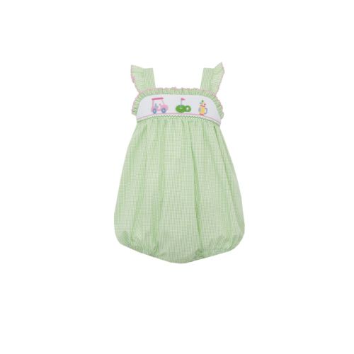Golf Green Check Girl's Sunbubble