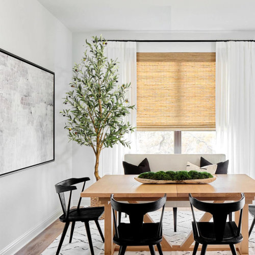 Red Barrel Studio® Artificial Olive Tree Tall Faux Silk Olive Trees With Backet For Home Office Living Room Decor Indoor Fake Potted Tree With Handmade Seagrass Basket And Lifelike Fruits & Reviews | Joss & Main