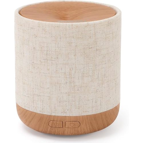 Essential Oil Diffuser 7 fl oz (200ml) with Fabric Cover and Night Lamp