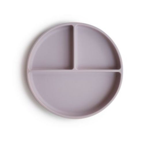 Silicone Suction Plate Soft Lilac One Size
