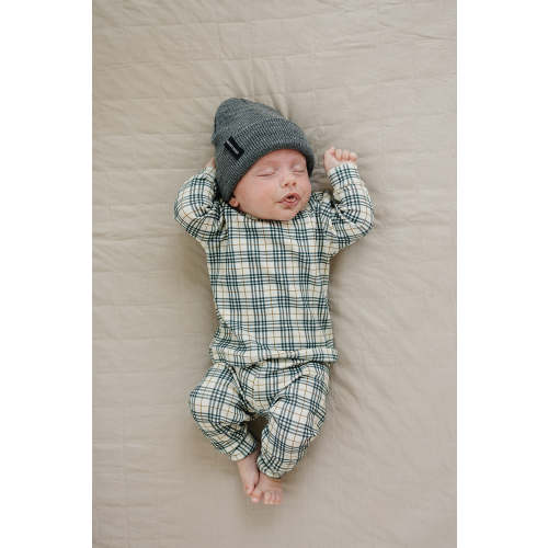 Mebie Baby Plaid Cozy Set