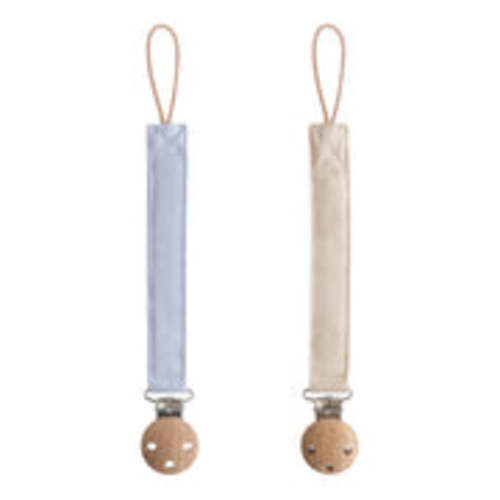 Linen Pacifier Clip 2-Pack – Mushie
