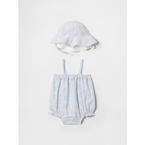 Baby Eyelet Bubble Outfit Set