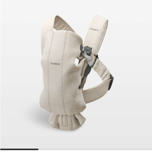 BABYBJÖRN ™ Light Beige Mini 3D Jersey Baby Carrier