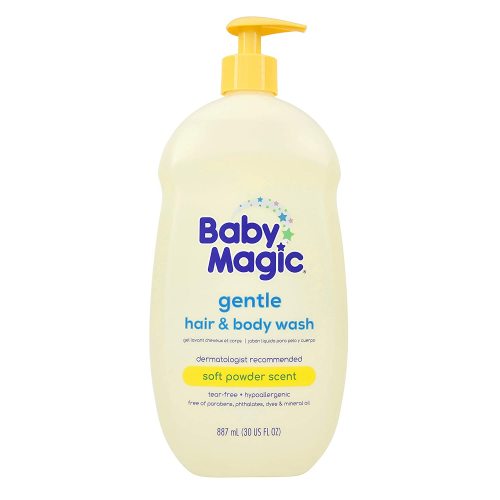 Baby Magic 2 In 1 Gentle Hair & Body Wash, Soft Powder Scent, 30 oz, 3 Pack