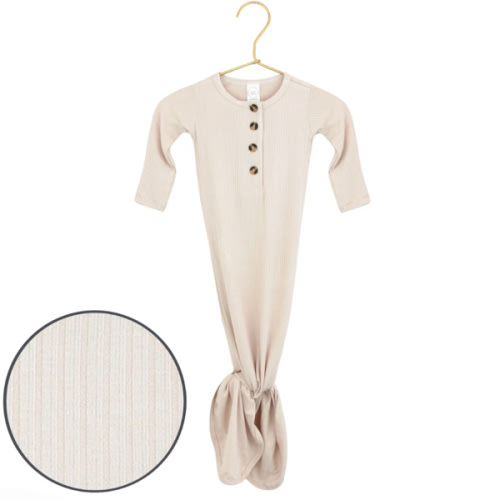 Cove Ribbed Knotted Gown