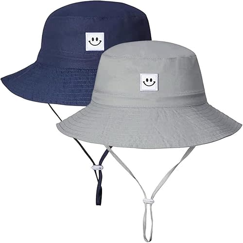 Baby Sun Hats 6-12 Months and 0-6 Months 2-5T UPF50+ Sun Protection