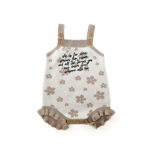 Far More Precious Floral Knit Bodysuit – AmorClothingCo.