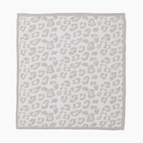 CozyChic Barefoot In The Wild Baby Blanket - Stone/Cream