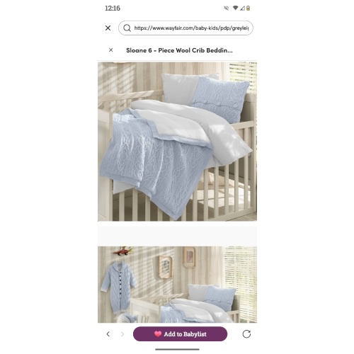 Greyleigh™ Baby & Kids Sloane 6 - Piece Crib Bedding Set & Reviews | Wayfair