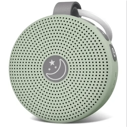Sound Machine Mini Portable Baby White Noise Machine with 30 Soothing Sounds for Kids Adults Auto-Off Timer 32 Volume Levels Rechargeable Brown Noise Sleep Machine for Home Office Privacy and Travel