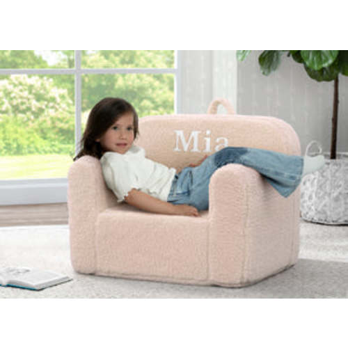 Personalized Cozee Sherpa Chair for Kids
