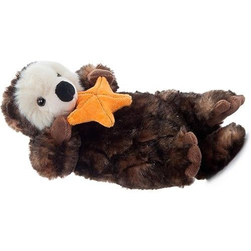 The Petting Zoo Sea Otter Stuffed Animal Plushie, Gifts for Kids, Wild Onez Ocean Animals, Otter Plush Toy 12 Inches