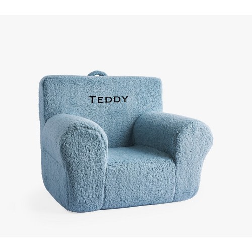 Kids Anywhere Chair®, Light Blue Cozy Sherpa