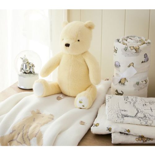 Disney's Winnie the Pooh Oversized Muslin Baby Blanket