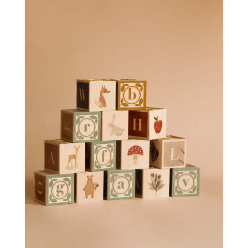 Uncle Goose Watercolor ABC Blocks