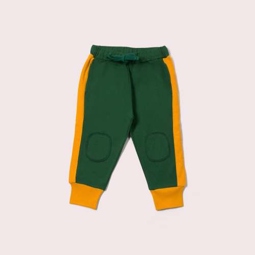 Olive Knee Patch Cosy Joggers