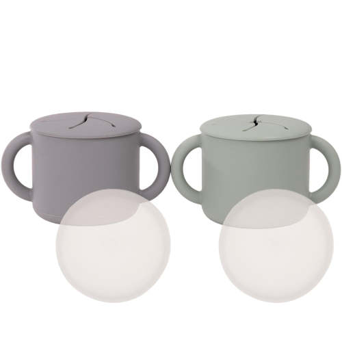 WeeSprout Silicone Snack Cups