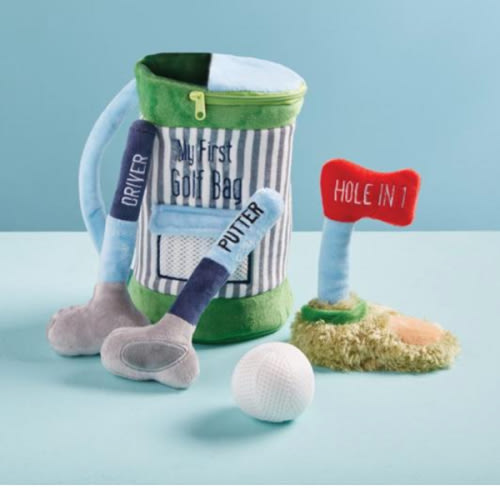 Golf Bag Plush Toy Set | Mud Pie