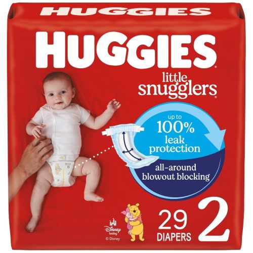 SIZE 2 | 29ct Huggies Little Snugglers Baby Diapers – (select Size And Count)
