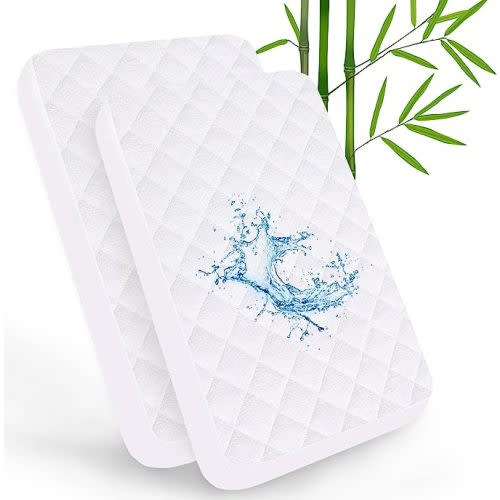 Bassinet Mattress Pad Cover Waterproof