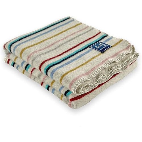 Jacquard Stripe Baby Blanket