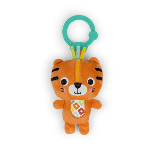 Jingle Joy Reach & Rattle Baby Toy for Stroller - Tiger - Unisex, Newborn +