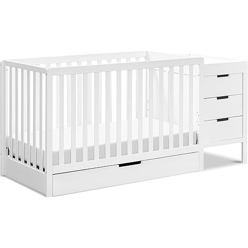 Carter's by DaVinci Colby 4-in-1 Convertible Crib & Changer Combo