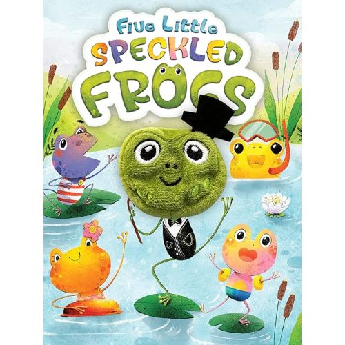 Five Little Speckled Frogs - Children's Interactive Finger Puppet Board Book Board book – October 14, 2022
