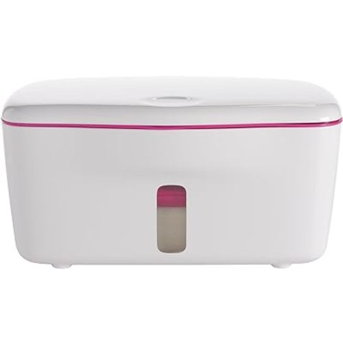 OXO Tot Perfect Pull Wipes Dispenser, Plastic, Silicone, Pink