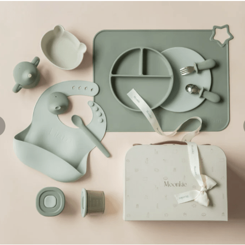 First Bites Gift Set (Sage/Mint)