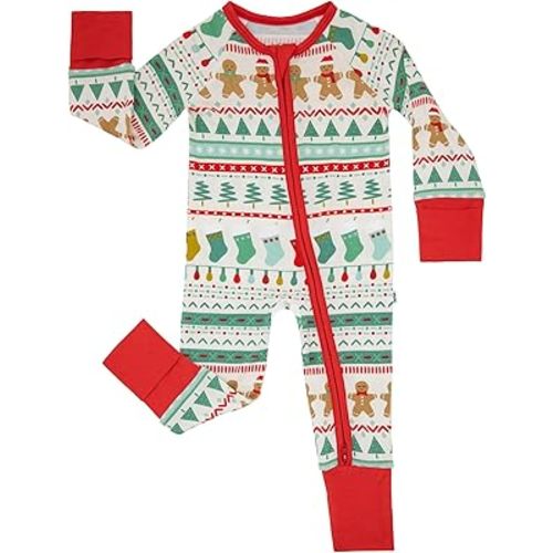 Little Sleepies Pajamas for Baby Boys & Girls, Viscose from Bamboo Baby Pajamas, Snug Baby Sleeper, Toddler PJs, 2-Way Zipper