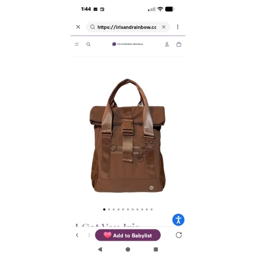 I Got You Iris Backpack (#9018) Multifunctional Large Capacity Backpac – Iris & Rainbow Boutique