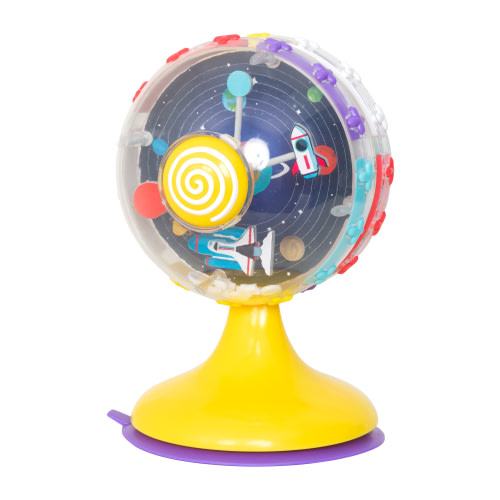 Smart Steps by Baby Trend Space Spin Sensory Wheel Toy for Baby Skill Development and STEM Learning