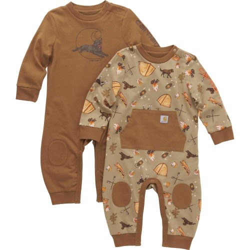 Boys' Long-Sleeve Camp Coverall 2pc Set (Infant)