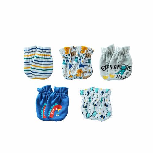 Unisex Baby Cotton Scratch Mittens For Newborn Baby Boys Girls Mittens Accessory 0-6 Months
