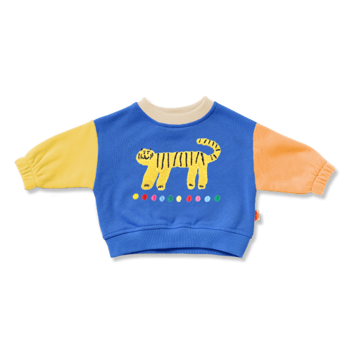 Winter Fun Sweater Blue 6-12MO