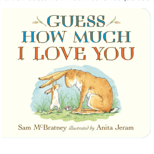 Guess How Much I Love You: McBratney, Sam, Jeram, Anita: 9780763642648: Amazon.com: Books