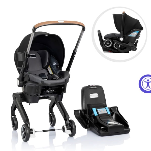 Shyft DualRide Infant Car Seat Stroller Combo with Carryall Storage